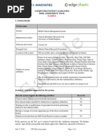 Computer System Validation Risk Assessment Tool