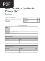 CIQA Validation Master Plan Sample Template | PDF | Verification And ...