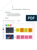 Arquitectura de Computadores - Actividad PDF