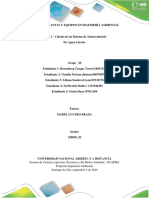 Tarea 1.calculo de Un Sistema de Abastecimiento de Aguas Lluvias - 28 PDF