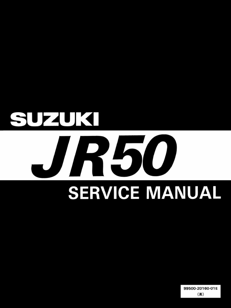 Suzuki JR50 Seat Cover (2001-2006) - Black Replacement Seat Cover For JR50 Dirt Bike