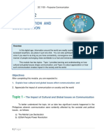 Communication and Globalization - JRD