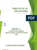 DERECHO DE LAS OBLIGACIONES 4 Sesión 4
