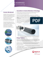 Silicon Carbide Membranes: P R O D U C T B U L L E T I N