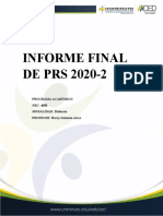 INFORME FINAL DEL CURSO PRS 2020 (Reparado)
