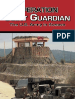 Operation Joint Guardian The U.S. Army in Kosovo