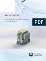 Waterbrane: A New Generation of Filtration Treatment - For Industrial Water