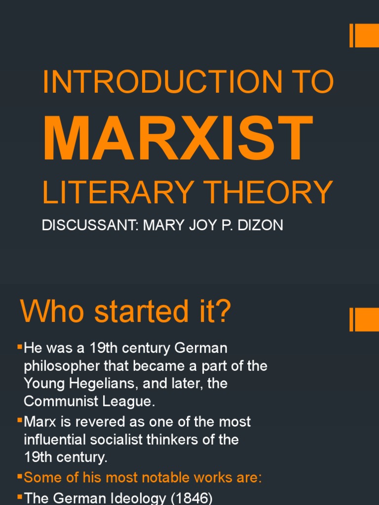 marxist theory research paper