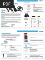 GUT810 Ultrasonic Fuel Level Sensor