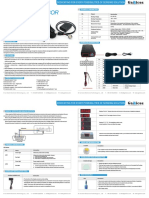 GUT810 Ultrasonic Fuel Level Sensor