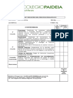 Planilla de Contenidos 5to