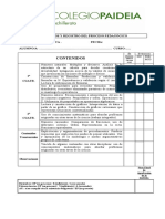 Planilla de Contenidos 1ero B