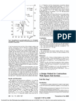 A Design Method For Contractions With Square End Sections