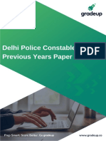Delhi Police Constable Shift 3 Paper English 92