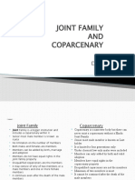 (Lecture 2) Incidents of Joint Family