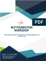 NLP Foundation Workshop: Bringing Neuro-Linguistic Programming TO Your
