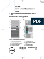 Optiplex-9020-Desktop - Setup Guide - Es-Mx