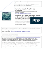 Journal of Aquatic Food Product Technology