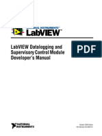Engineering - LV (Ebook - PDF) - LabVIEW Datalogging and Supe PDF