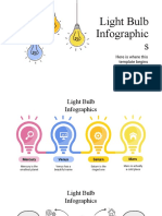 Light Bulb Infographics by Slidesgo