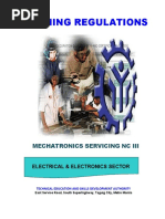 TR-Mechatronics Servicing NC III PDF