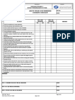 Above Grade and Embedded Conduits Checklist