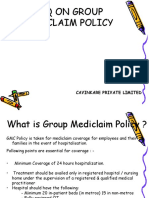 Faq On Group Mediclaim Policy: Cavinkare Private Limited