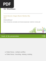Git Workflows: Sylvain Bouveret, Grégory Mounié, Matthieu Moy 2017