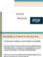Service Recovery Strategies and Customer Satisfaction
