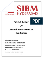 Sexual Harassment at Workplace Report