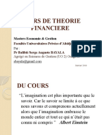 Cours Theorie Financiere