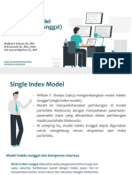 Single Index Model PDF