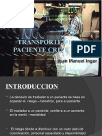 Transporte Critico de Enfermos