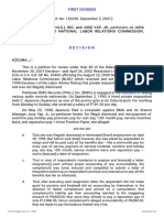 Petitioners Vs Vs Respondents: First Division