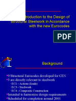 Introduction To The Design of Structural Steelwork in Accordance With The New Eurocodes