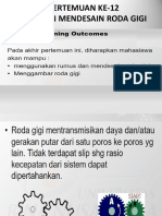 Pert 12 Tahapan Perenc Roda Gigi PDF