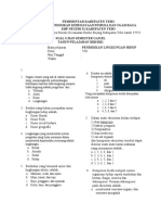 Soal PLH Kls 8 Sem 1