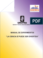 Experimentos para Primaria-CONCYTEQ-USEBEQ - Unlocked PDF