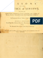 Gilson, C. 1759. Lessons and The Practice of Singing PDF