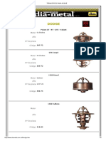 Termostatos para Dodge PDF