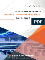 Pendapatan Nasional Indonesia 2015-2019
