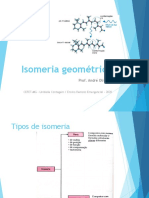 Isomeria geométrica - SLIDES