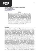 Download Culture in Language Learning and Teaching by jfmxl SN48617181 doc pdf