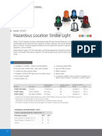 Hazardous Location Strobe Light: Model 151XST