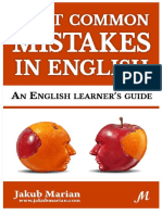 Most Common Mistakes in English - An English Learner's Guide
