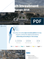 Fintech Investment: Europe 2019