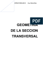 Caracteristicas Geometricas de La Seccion Transversal Undav