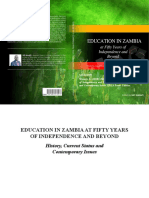 Citation Masaiti, G. (2018) - Education in Zambia at Fifty Years