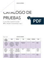 Catálogo de Pruebas PSICOMETRÍA PDF