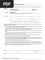 Déclaration de soutien financier D-09 | PDF | Québec | Canada